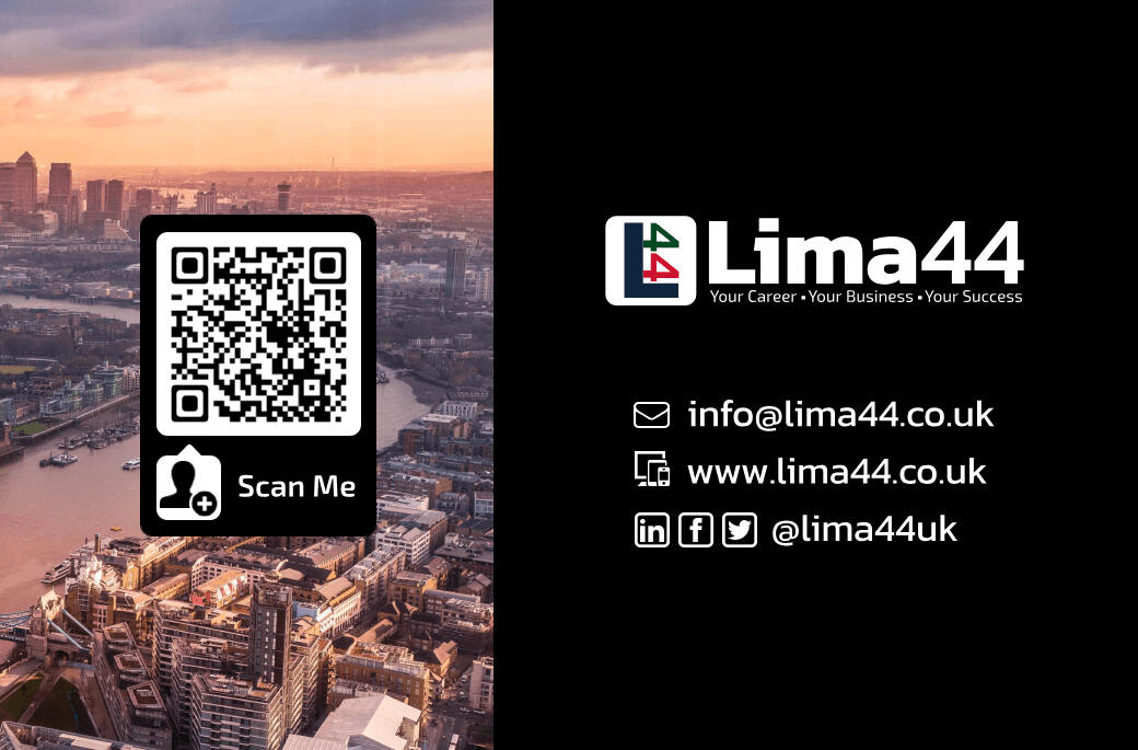 Lima44 Ltd Business Card Back